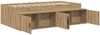 vidaXL Bettrahmen Artisan-Eiche 100 x 200 cm Holzwerkstoff 3335188 Bild 3