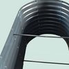 Relaxdays Hochbeet Metall halbrund Bild 5