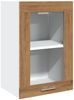 vidaXL Hängeschrank Lyon Glas Artisan-Eiche 40x31x60 cm Holzwerkstoff 856099 Bild 2