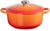 Le Creuset Signature Gusseisen-Bräter mit Deckel, Für alle Herdarten und Induktion geeignet, Rund, Ofenrot, 18,0 cm, 1.8 Bild 2