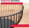 WESTMARK Obstschale Dekorativer Metallkorb für Obst, Gemüse, Brot & Brötchen, Lumos Klein, Stahl, langlebig, lebensmittelecht, robust Bild 4