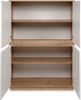 Highboard >Phoenix< in Dekor Artisan Oak / weiß - 101,5x139,5x40cm (BxHxT) Bild 3