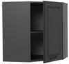 Eckhängeschrank R-Line Anthrazit Landhaus 57 cm Vicco Bild 3