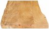 vidaXL Tischplatte mit Baumkante 80x40x3,8 cm Massivholz Mango 370730 Bild 4