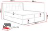 Boxspringbett Trifoli III, Dunkelgrau, 120x200 cm Bild 4