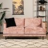 Bronx71 Chenille Sofa Denver 2,5-Sitzer pink Bild 2