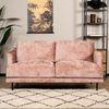 Bronx71 Chenille Sofa Denver 2,5-Sitzer pink Bild 4