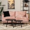 Bronx71 Chenille Sofa Denver 2,5-Sitzer pink Bild 3