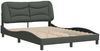 vidaXL Bettgestell ohne Matratze "Hvar" Dunkelgrau 140x190 cm Stoff 3207766 Bild 3