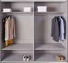 Schwebetürenschrank ALTONA 2-trg. graphit Glas grey 225 cm Bild 4