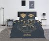 Harry Potter Doppelbettwäsche Set – 1x Deckenbezug 240x220 cm & 2x Kissenbezüge 63x63 cm aus Polyester Bild 2