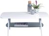 Couchtisch Beistelltisch ANNA 100x60 cm Dekor weiss matt Bild 2