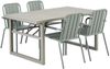 Gartenesstisch Vevi aus Aluminium, modern, beige, für 4–6 Personen, 160x90 cm Bild 4