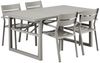 Gartenesstisch Vevi aus Aluminium, modern, beige, für 4–6 Personen, 160x90 cm Bild 2