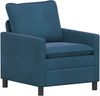 vidaXL Sofa Set 2 pcs Blau Samt 3417117 Bild 4
