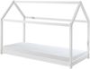 Bett-Set in Haus-Optik mit Liegefläche in 90 x 200 cm und einer Matratze Bild 2