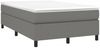 vidaXL Boxspringbett mit Matratze Dunkelgrau 120x190 cm Stoff 3269684 Bild 2