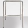 Barhocker GIBEL - Samt Braun 64x48x110 cm Silber | Barstuhl Mit Lehne Tresenhocker Tresenstuhl Kneipenhocker Kneipenstuhl Bild 5