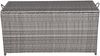 Auflagenbox VERA Grau Polyester | Gartenbox Aufbewahrungsbox Kissenbox Gartentruhe Outdoor Bild 2