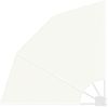 vidaXL Balkon Sichtschutz 115 x 115 cm Polyester Creme 42000942 Bild 2