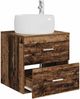 vidaXL Wandmontierte Waschtisch Altholz 49,5 x 44,5 x 66 cm 890316 Bild 3
