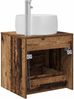 vidaXL Wandmontierte Waschtisch Altholz 49,5 x 44,5 x 66 cm 890316 Bild 5