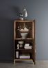Highboard I 63x139cm "Assuan" Mango & Metall goldfarbig WZ-0462 Bild 2