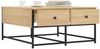 vidaXL Couchtisch Sonoma-Eiche 80x80x40 cm Holzwerkstoff 835355 Bild 3