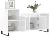 vidaXL TV-Schrank Hochglanz-Weiß 100x35x55 cm Holzwerkstoff 831326 Bild 4