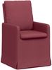 vidaXL Esszimmerstühle 2 pcs Weinrot 57 x 67 x 98 cm Stoff 42017919 Bild 2