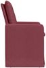 vidaXL Esszimmerstühle 2 pcs Weinrot 57 x 67 x 98 cm Stoff 42017919 Bild 5