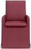 vidaXL Esszimmerstühle 2 pcs Weinrot 57 x 67 x 98 cm Stoff 42017919 Bild 4