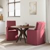 vidaXL Esszimmerstühle 2 pcs Weinrot 57 x 67 x 98 cm Stoff 42017919 Bild 3