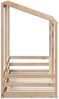 vidaXL Kinderbett mit Dach 75x190 cm Massivholz Kiefer 847009 Bild 5