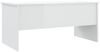 vidaXL Couchtisch Hochglanz-Weiß 102x50,5x46,5 cm Holzwerkstoff 809725 Bild 5