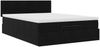 vidaXL Ottoman-Bett mit Matratze & LEDs Schwarz 140x190 cm Samt 3312550 Bild 5