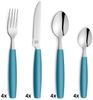 Beckmann & Rommerskirchen VALOA Besteckset 16-teilig petrol Bild 3