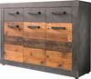 INOSIGN Kommode Ilana, Mehrzweckschrank im modernen Industrial Style - Mit 3 Schubladen Bild 2