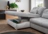 Benformato Sofa Rigatti: Komfortables Mikrofaser-Sofa mit Sitztiefenverstellung, verstellbaren Kopfstützen und Schlaffunktion - In zwei Farben wählbar Bild 4