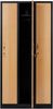 Garderobenschrank 3-türig schwarz/Buche Dekor Bild 4