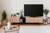 Finori Nola 56A TV-Board, Dekor Artisan Oak / schwarz | TV-Board für Wohnzimmer | Maß: B x H x T ca. 195 x 48 x 37 cm | TV-Board mit 3 Klappen und 2 offene Fächer Bild 3