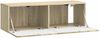 vidaXL Wandmontierter TV-Schrank Sonoma-Eiche 98 x 31 x 30 cm 898557 Bild 3