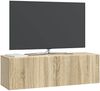 vidaXL Wandmontierter TV-Schrank Sonoma-Eiche 98 x 31 x 30 cm 898557 Bild 2
