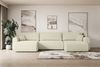 ALTDECOR Wohnlandschaft ORRO-U, Corner Sofa Bett Eckcouch Couch L-Form Schlafcouch Ausziehbar Bild 5