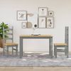 vidaXL Essstühle 2 Stk. Corona Grau 42x47x107 cm Massivholz Kiefer 4005724 Bild 3