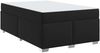 vidaXL Bettrahmen mit Matratze Schwarz 120 x 200 cm Stoff 3399234 Bild 2
