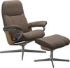 Stressless® Fußhocker Consul, mit Cross Base, Größe S, M & L, Holzakzent Eiche Bild 2