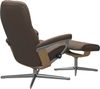 Stressless® Fußhocker Consul, mit Cross Base, Größe S, M & L, Holzakzent Eiche Bild 4