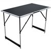 HI Klapptisch 100 x 60 x 94 cm Aluminium, grau 100 x 60 x 3 cm (L x B x H) Bild 3