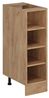 Küchenregal R-Line Goldkraft Eiche 25 cm ohne Arbeitsplatte Vicco Bild 4